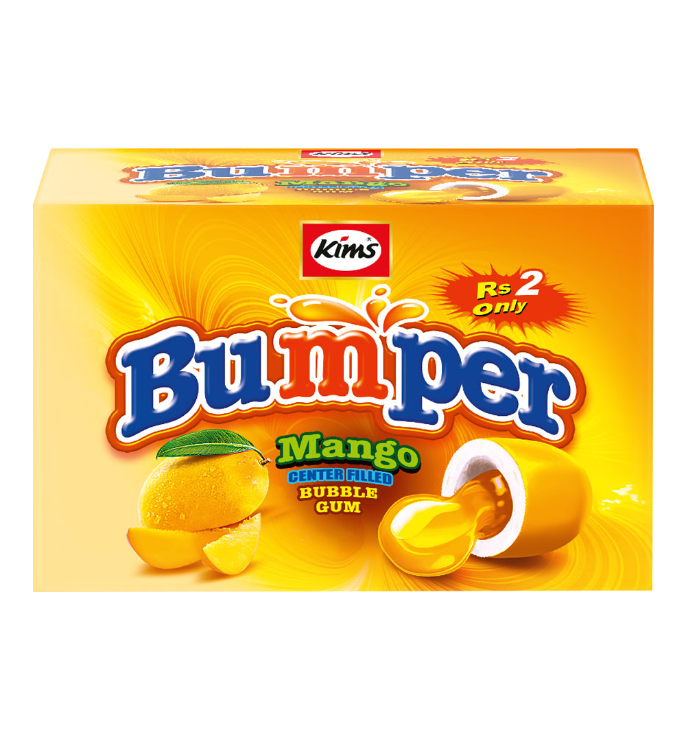 Bumper Mango  Bubble Gum