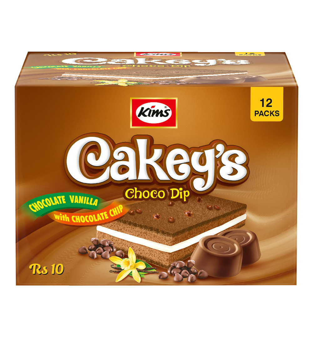 Cakey’s Choco Dip Cake Chocolate & Vanilla