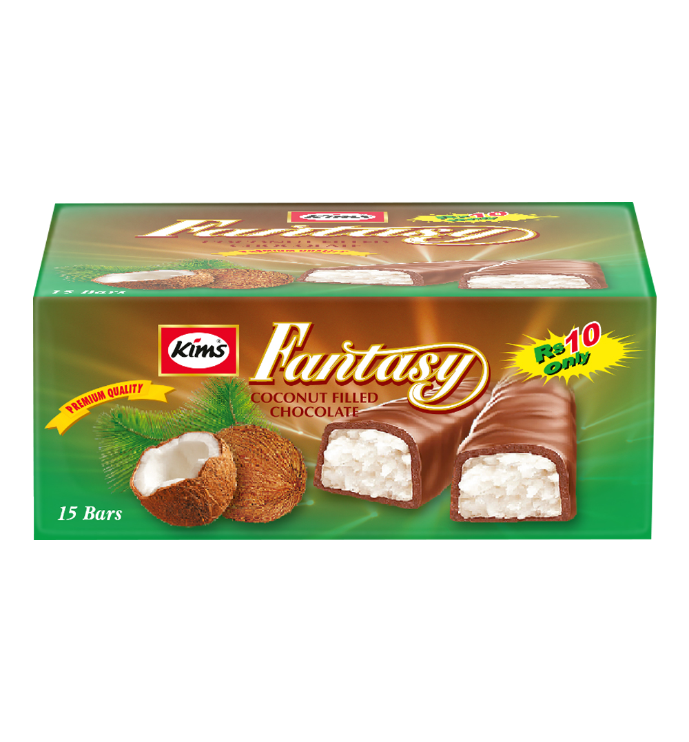 Kims Fantasy Coconut Filled Chocolate