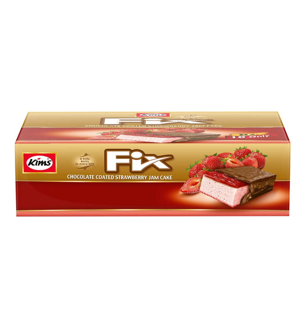 Fix Chocolate Coated Strawberry Jam Cake