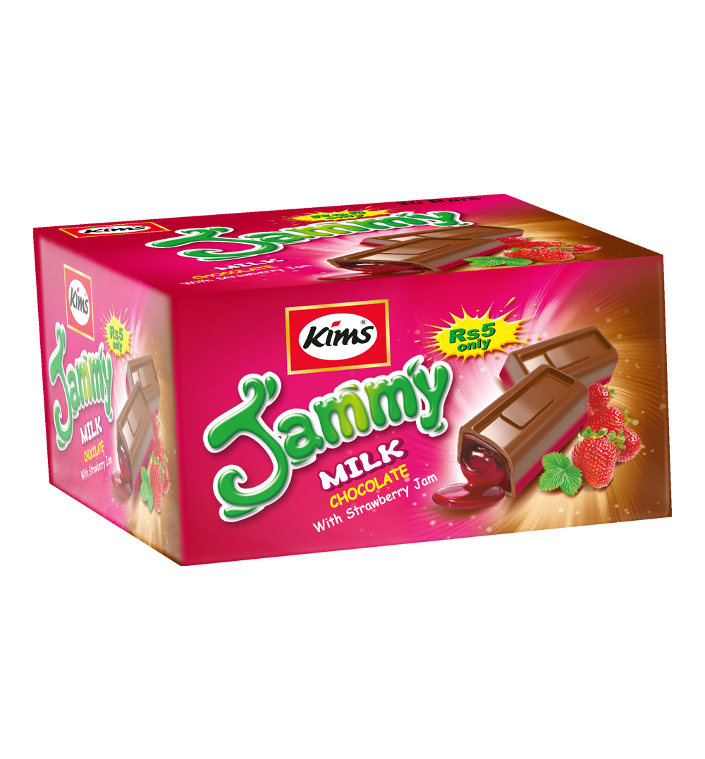 Kims Jammy Milk Chocolate