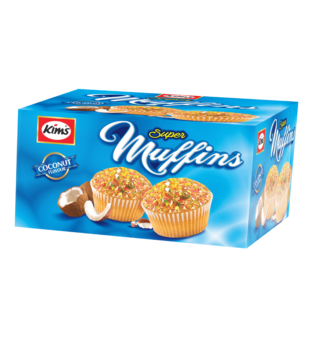 Kims Super Muffins Coconut Cup Cake