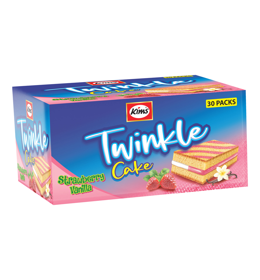 Kims Twinkle Strawberry Cake