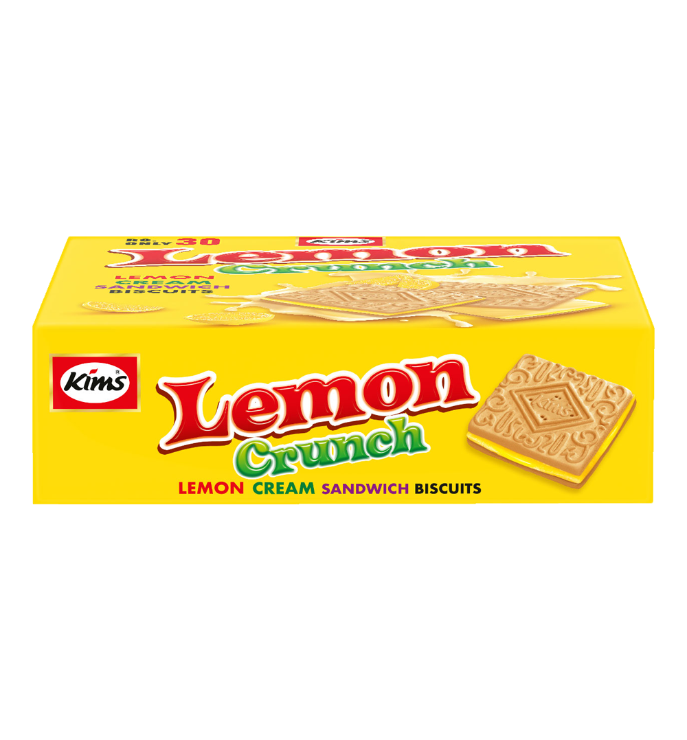 Lemon Crunch Cream Sandwich Biscuits