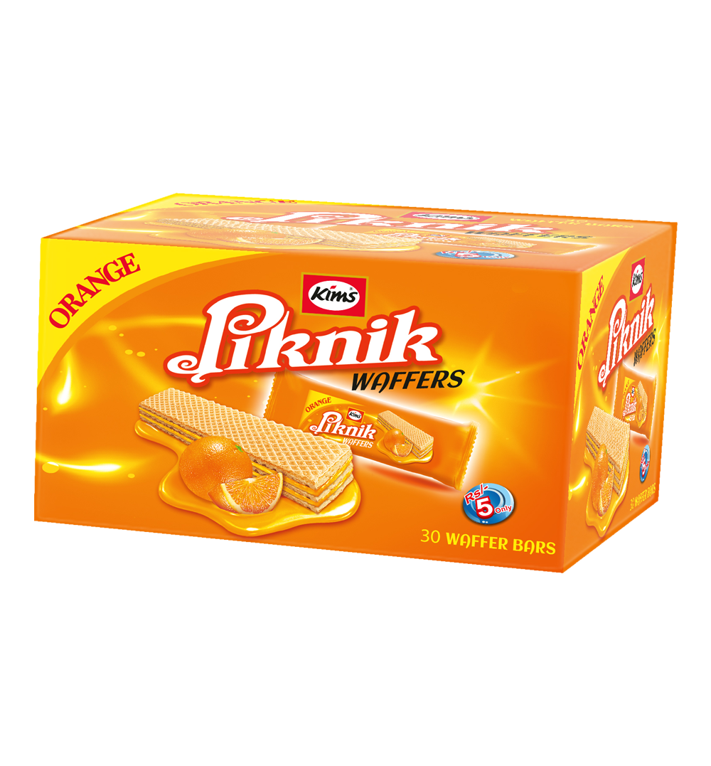 Piknik Orange Wafers