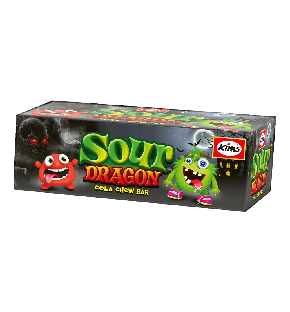 Sour Dragon Cola Chew Bar