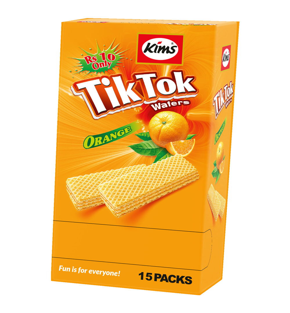 Tik Tok Wafers Orange